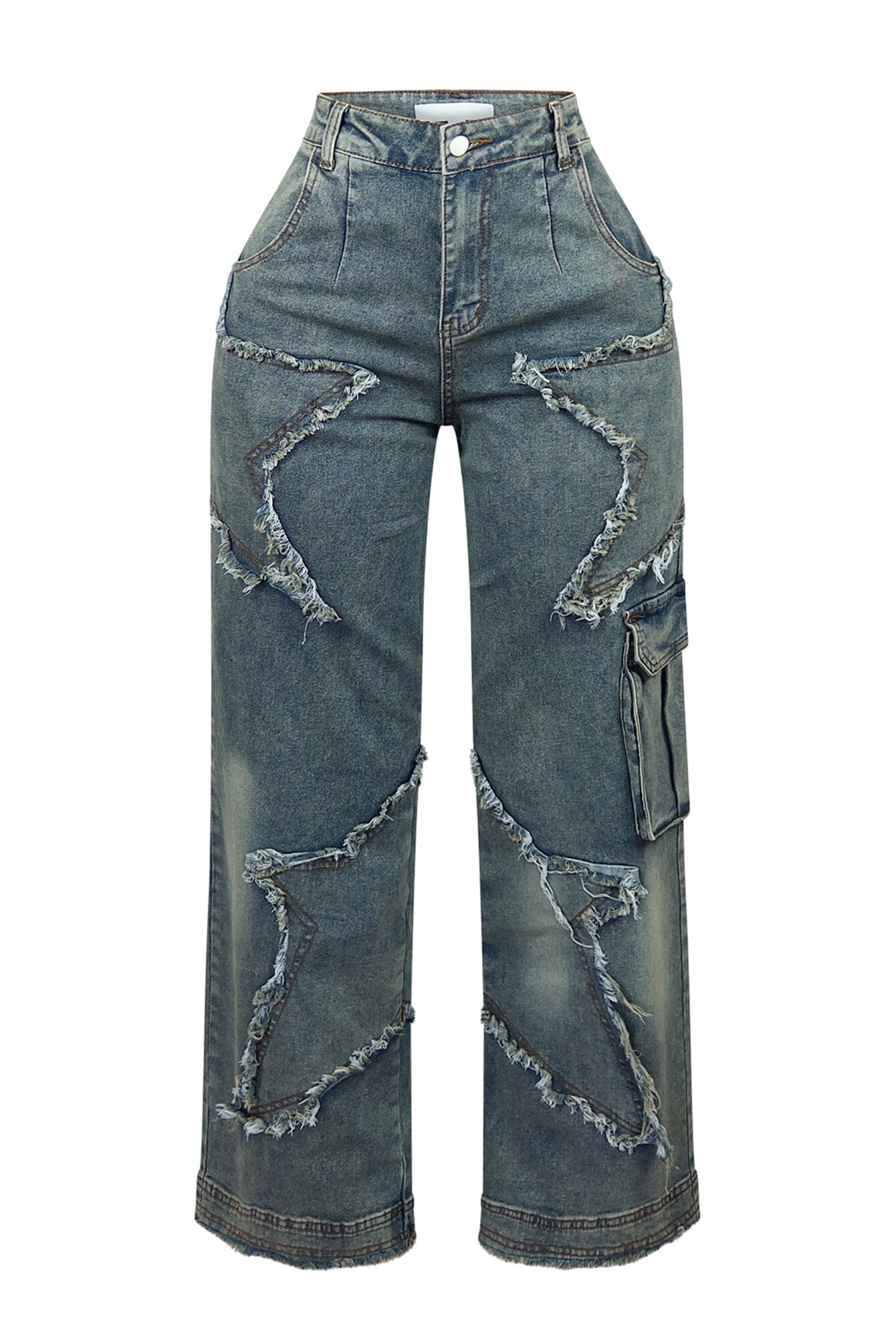 Hear Me Out Grunge Denim Pants