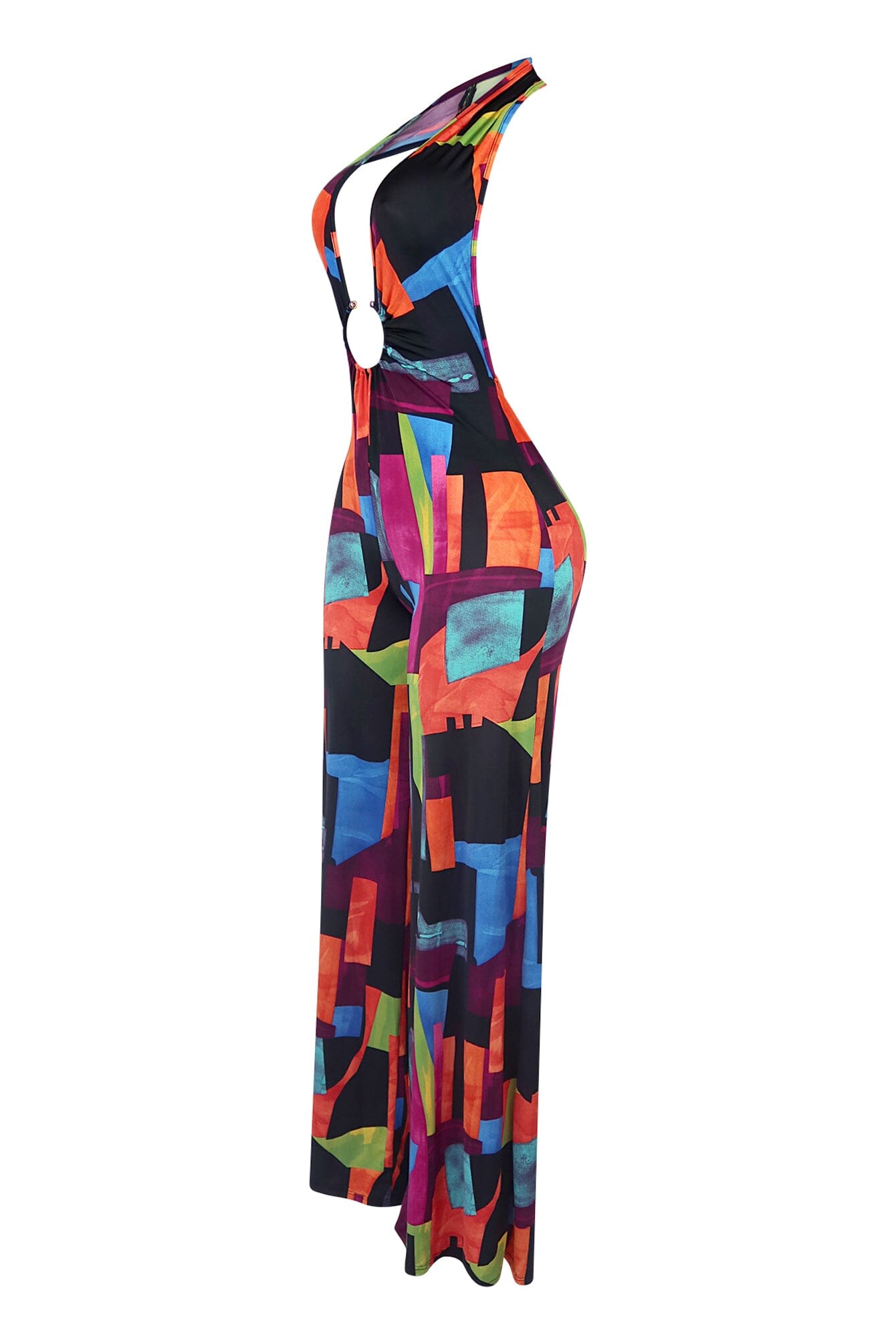 Summer Paradise Metal Trim Jumpsuit