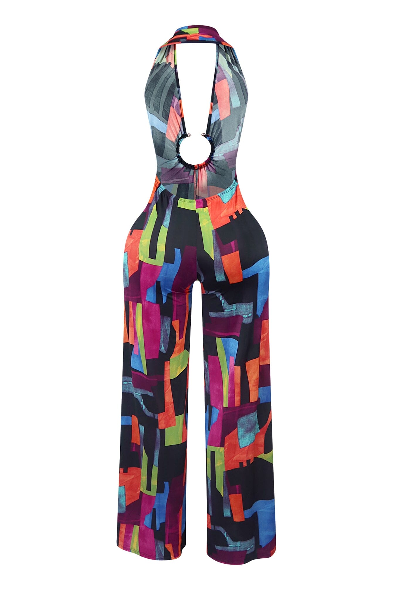 Summer Paradise Metal Trim Jumpsuit