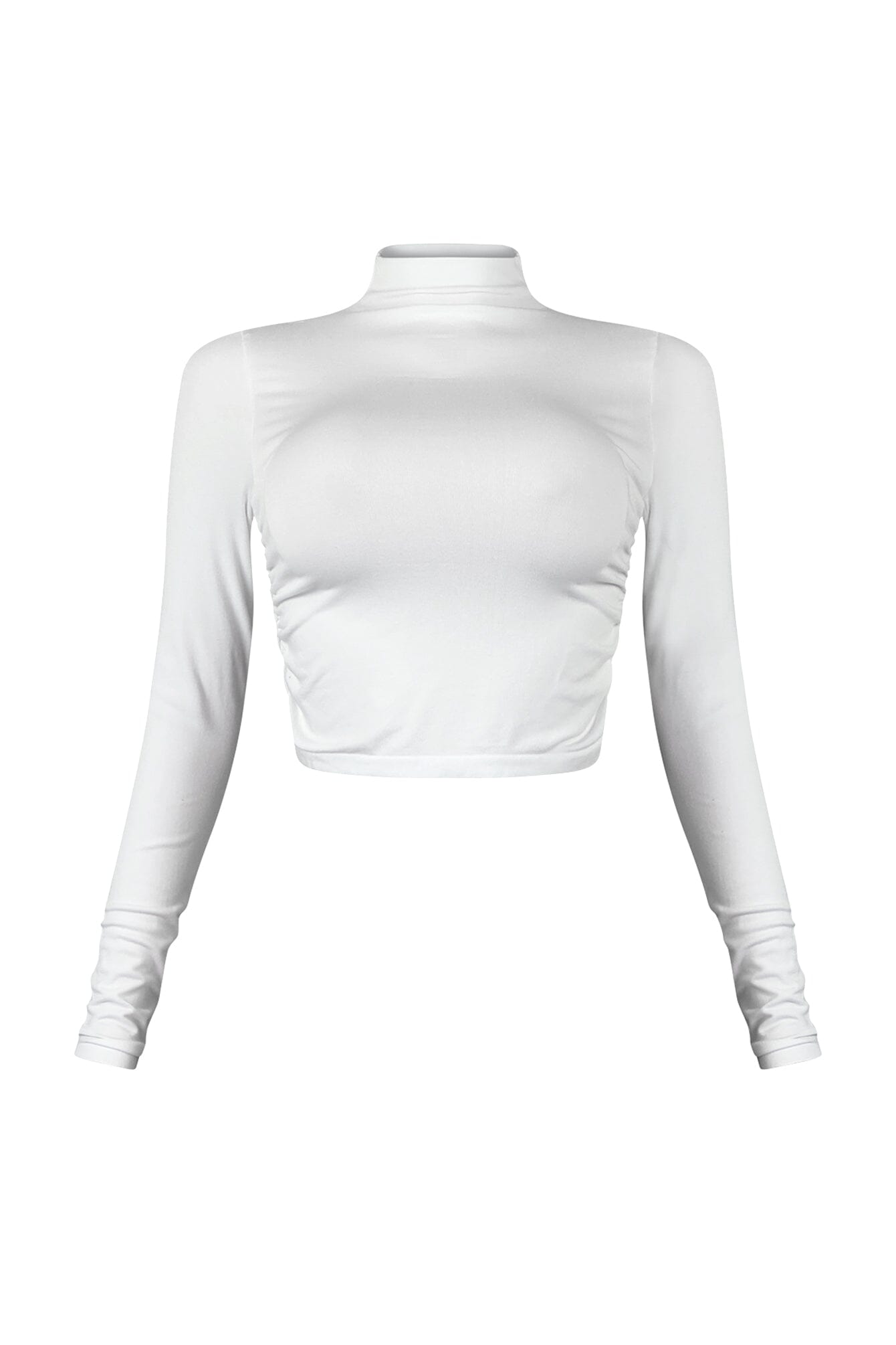 Touching Moment Mock Neck Top