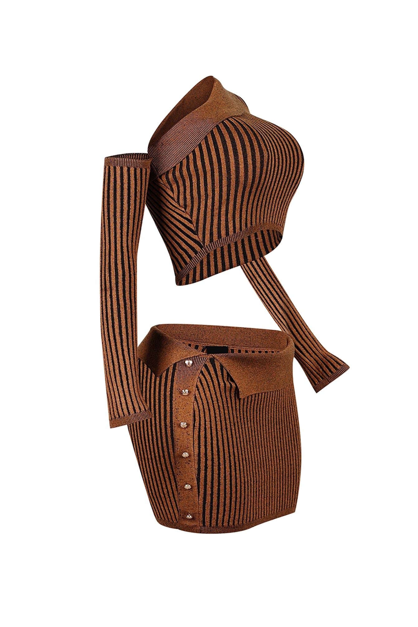 Romanticizing Fall Knit Top & Skirt SET