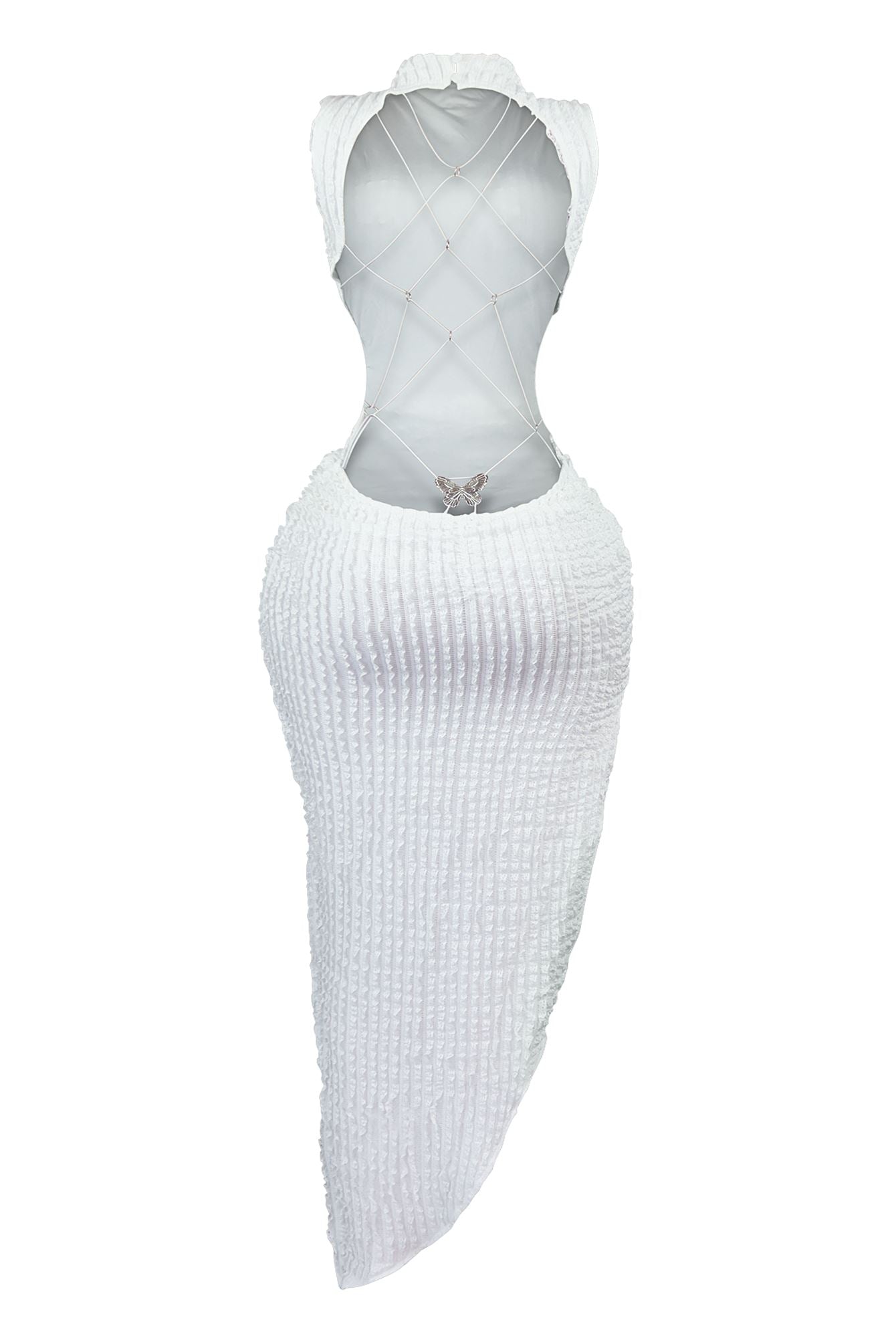 Butterfly Effect Open Back Maxi Dress