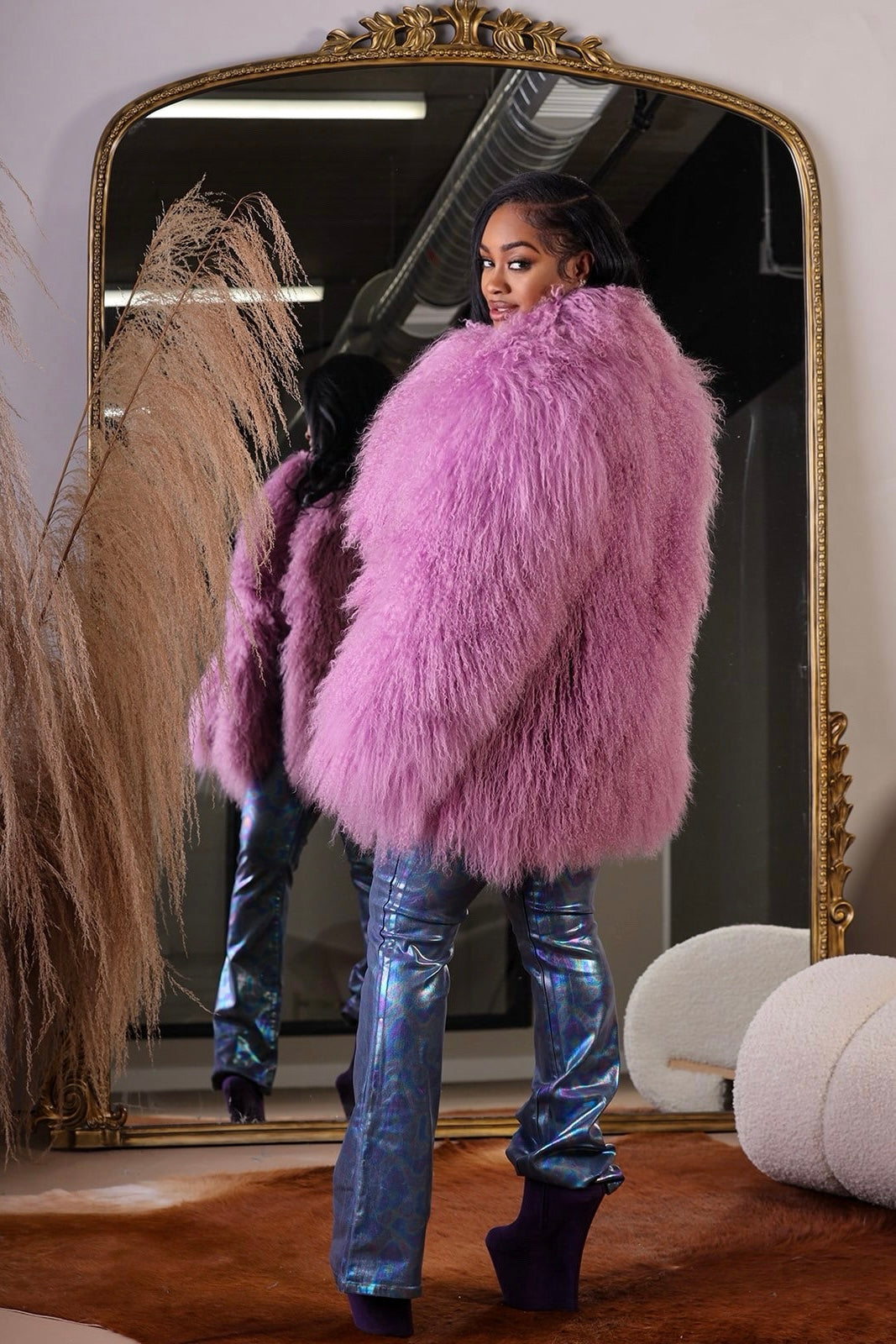 SE Mongolian Fur Coat