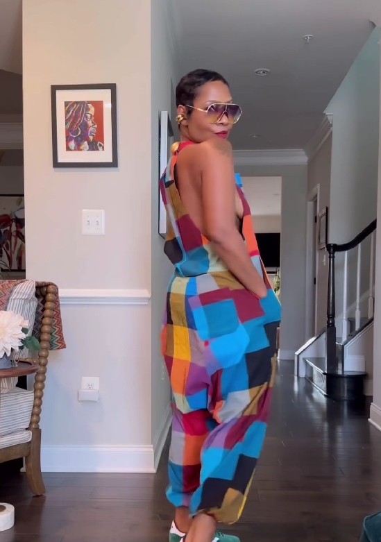 Patchwork Harem Summer Boho Loose Jumpsuit