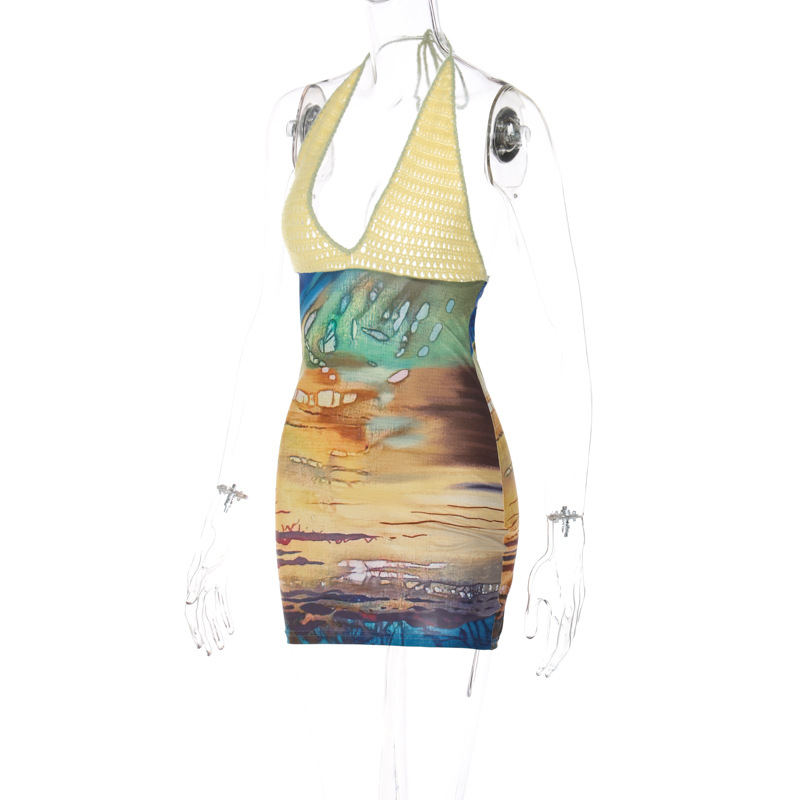 Sunset Lover Crochet Dress