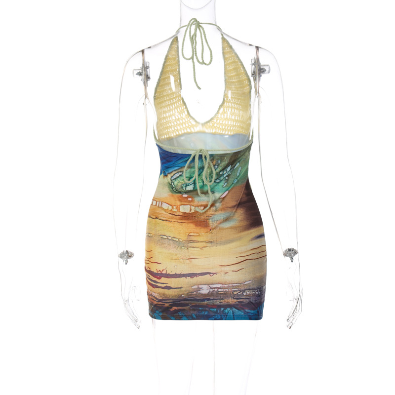 Sunset Lover Crochet Dress