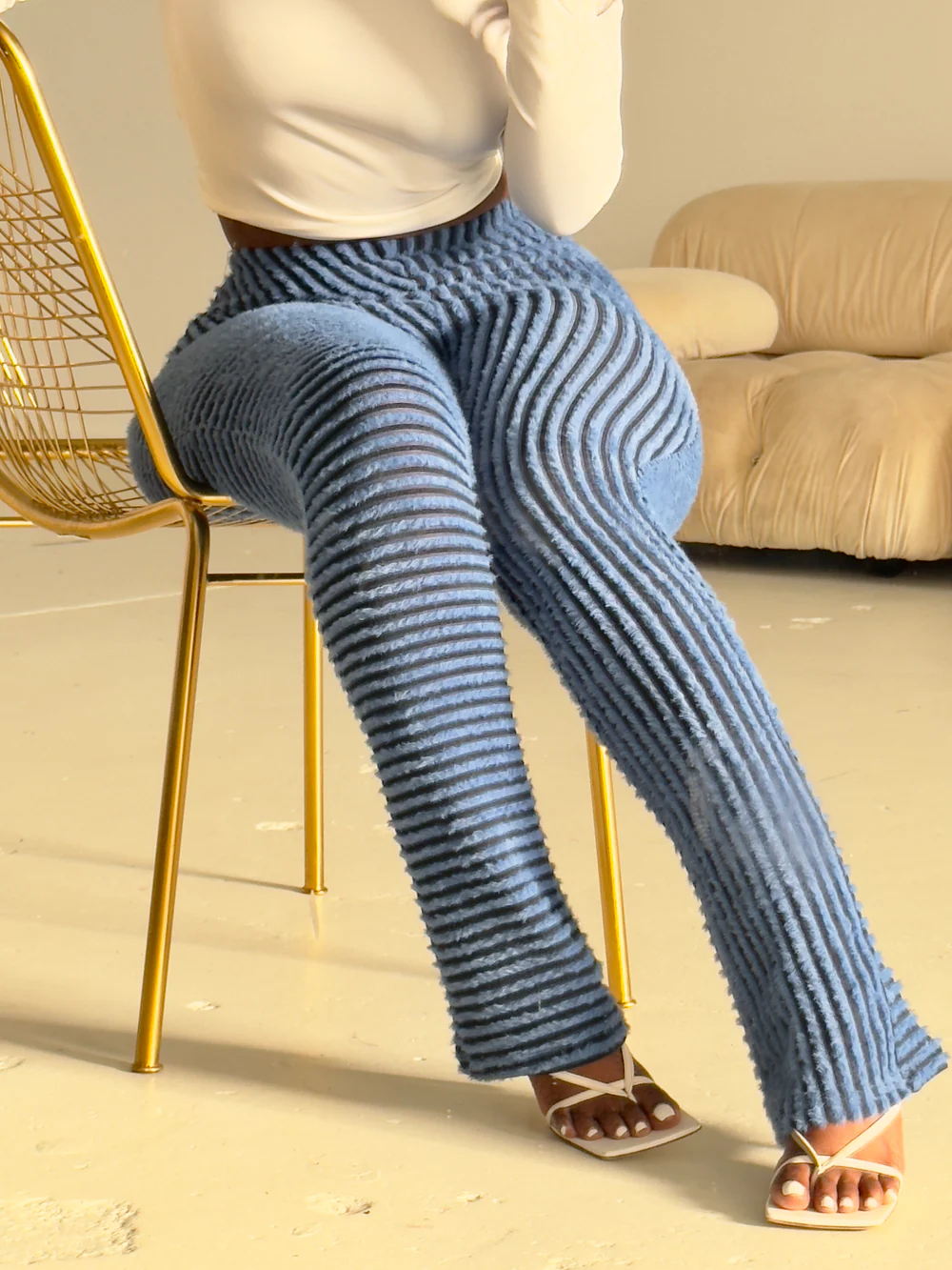 July Textured Pants
