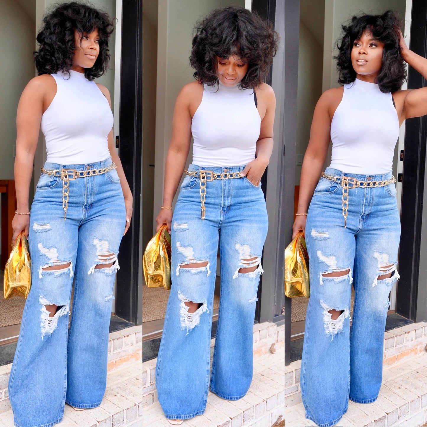 Boyfriend Ripped jeans