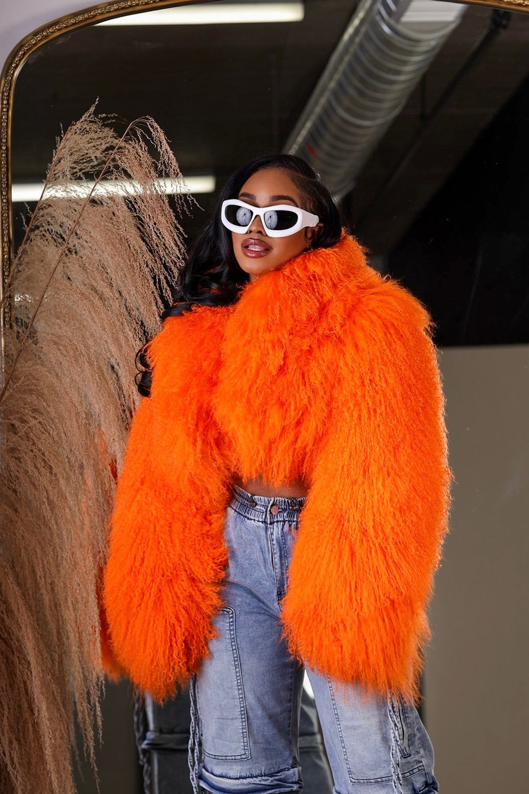 SE Crop Mongolian Fur