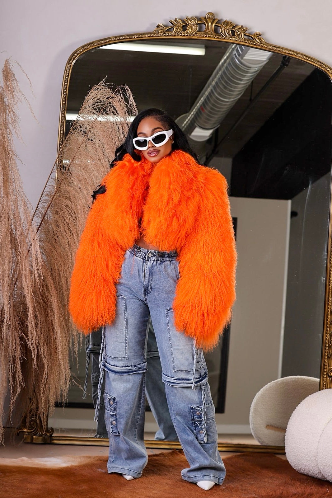 SE Crop Mongolian Fur
