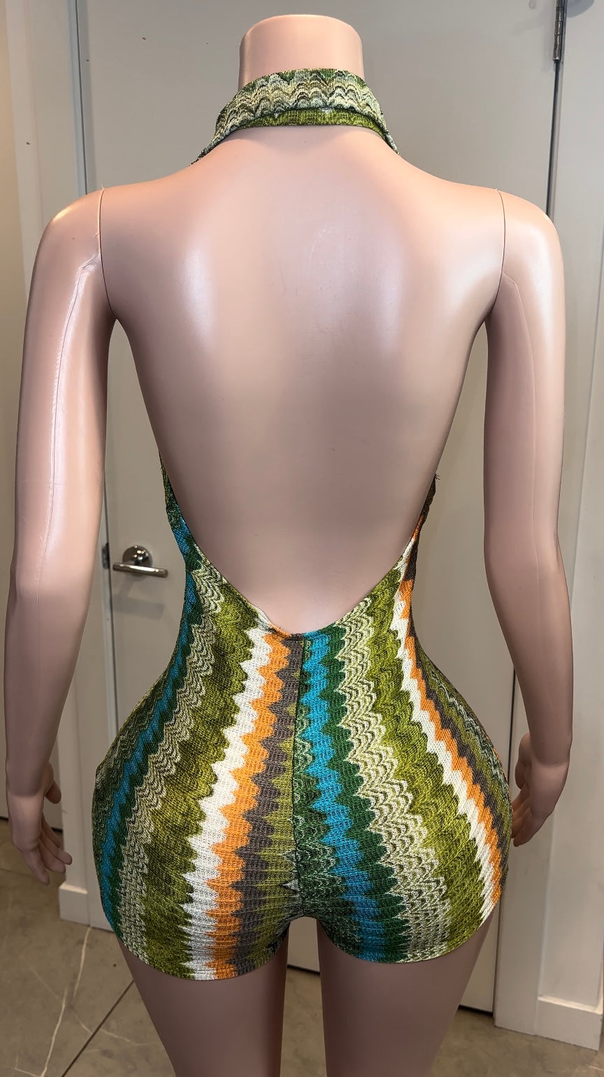 ZAGGING ROMPER