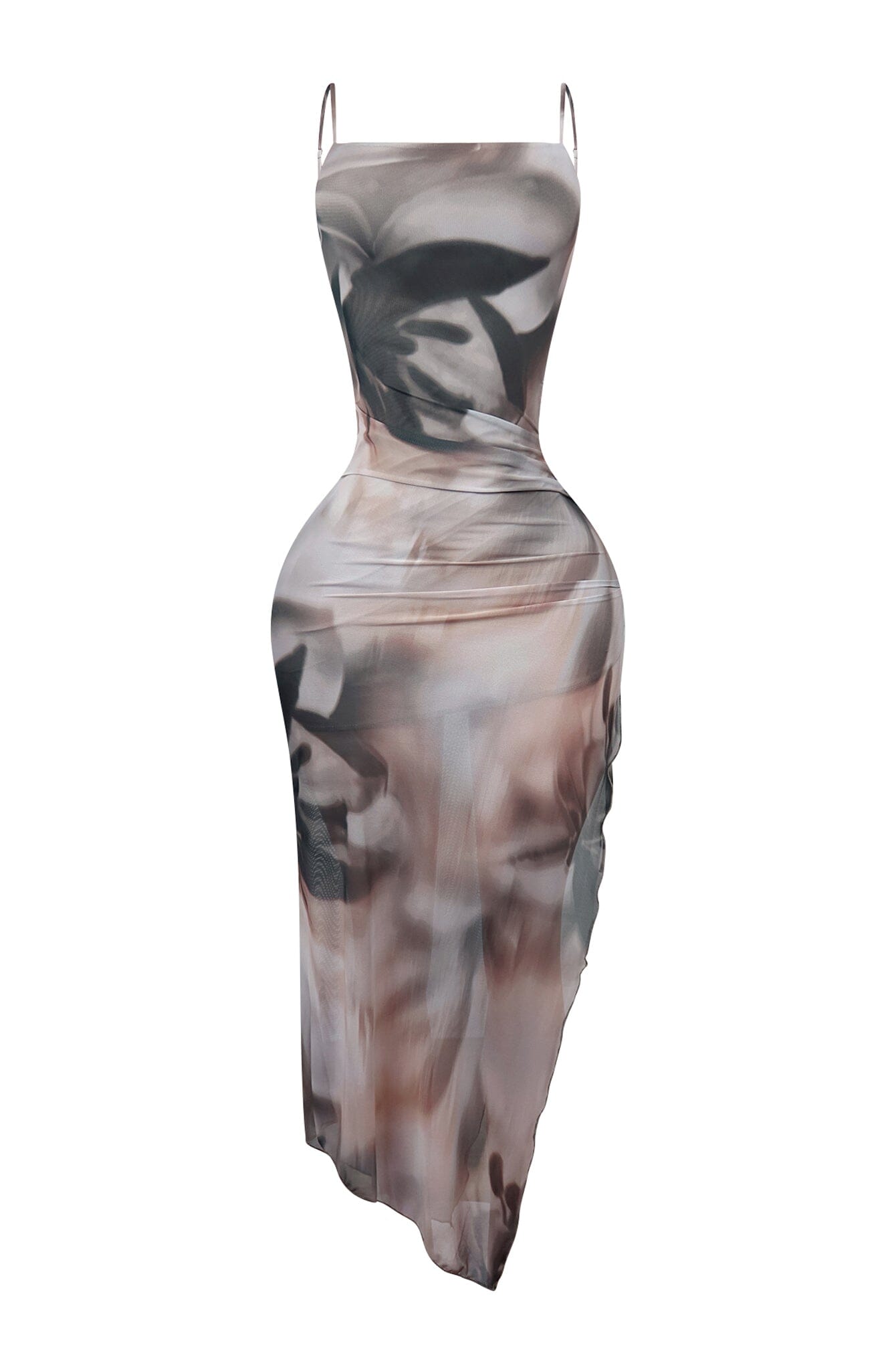 Westley Mesh Asymmetrical Dress