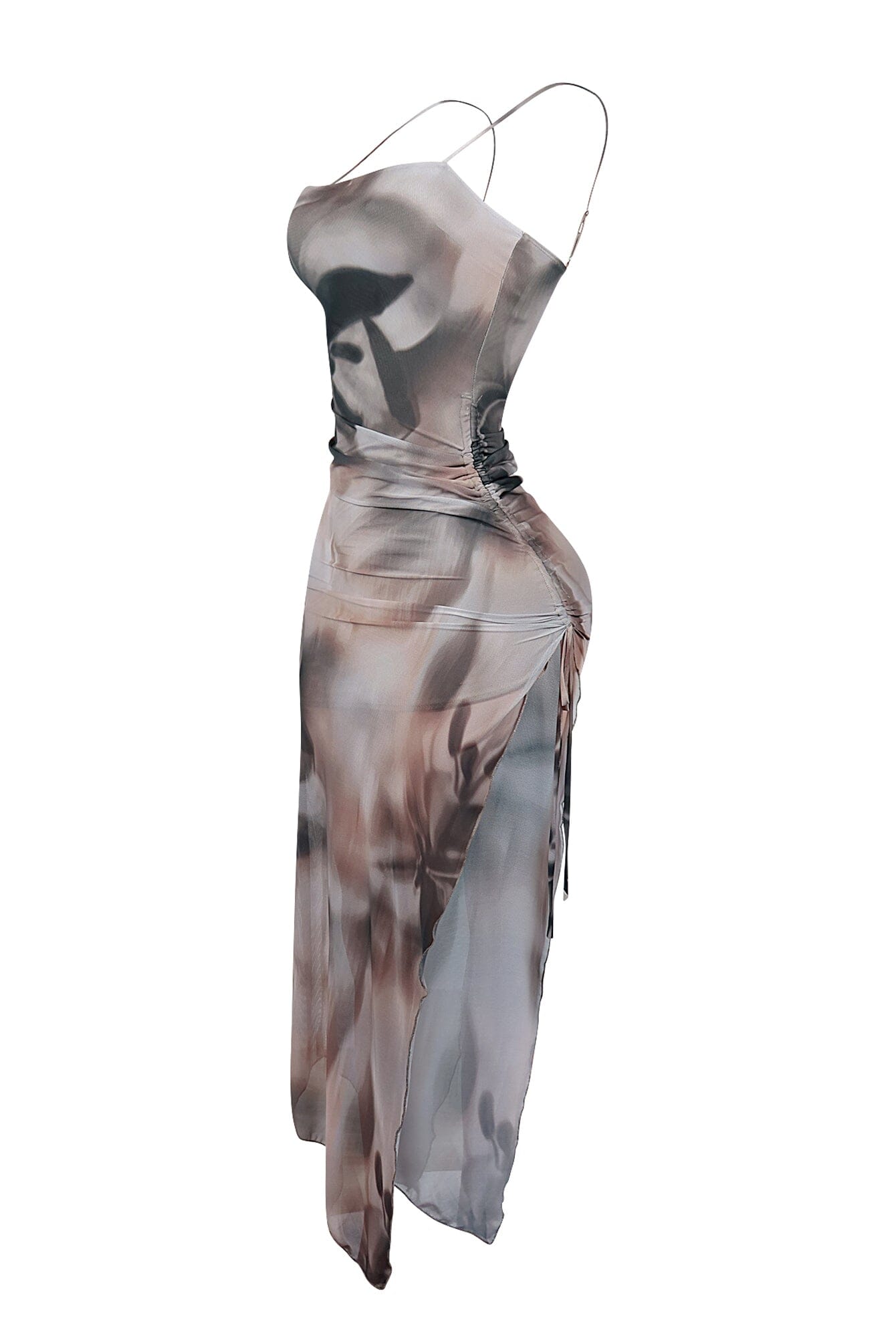 Westley Mesh Asymmetrical Dress