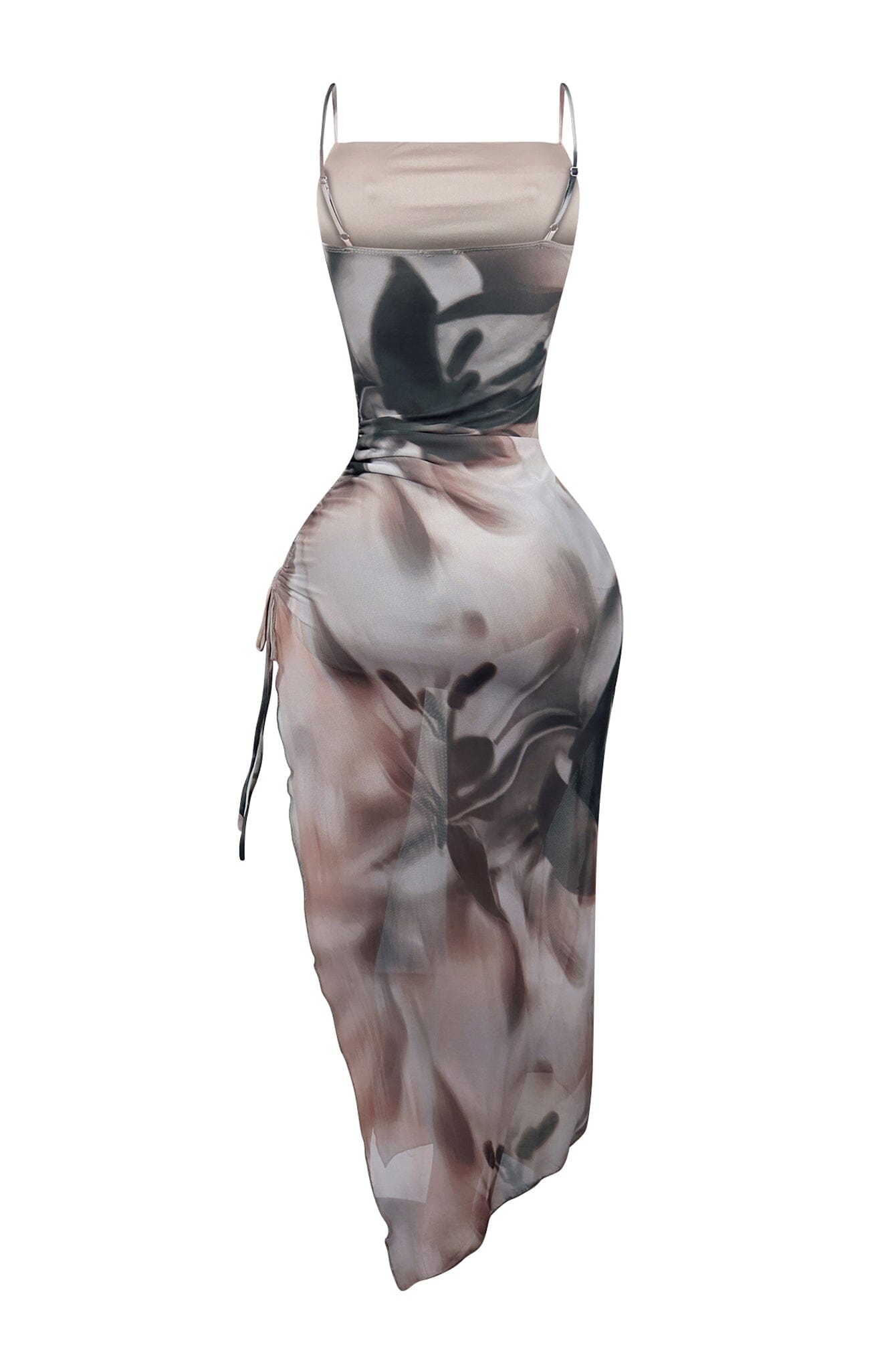 Westley Mesh Asymmetrical Dress