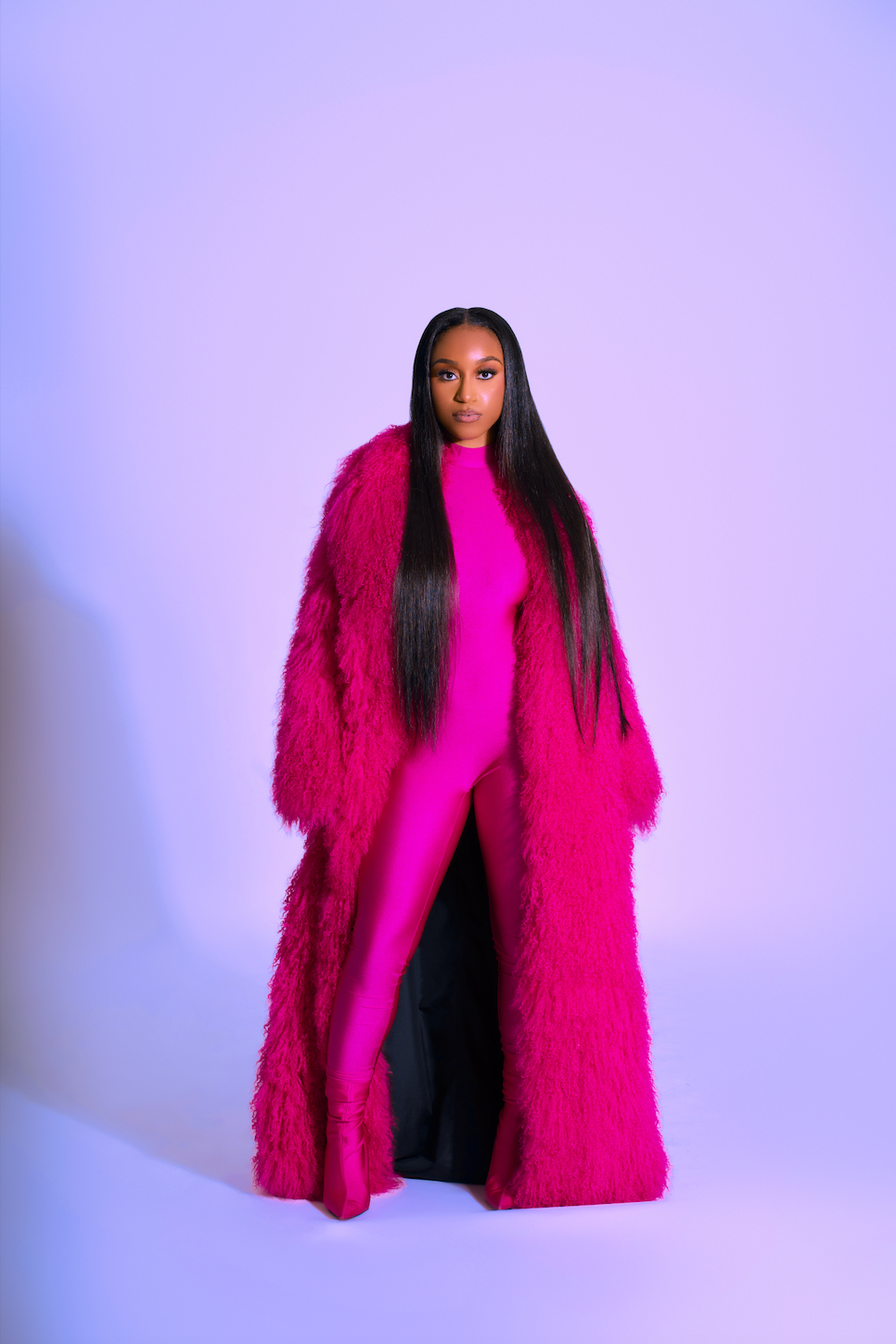 SE Long Mongolian Fur Coat
