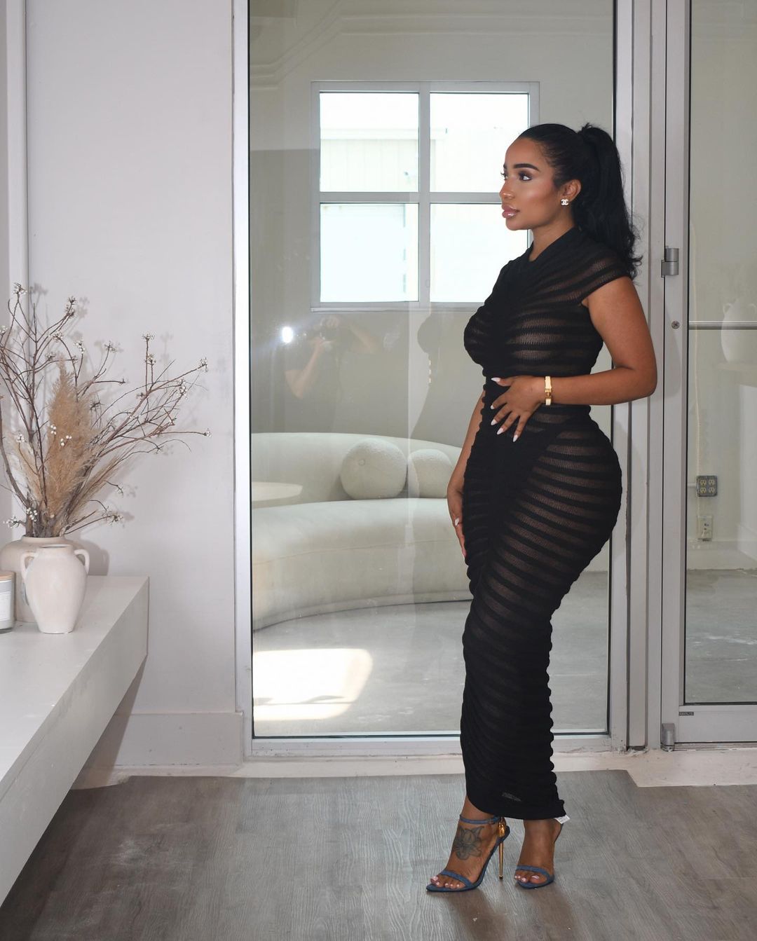 Round Neck Elegant Maxi Dress
