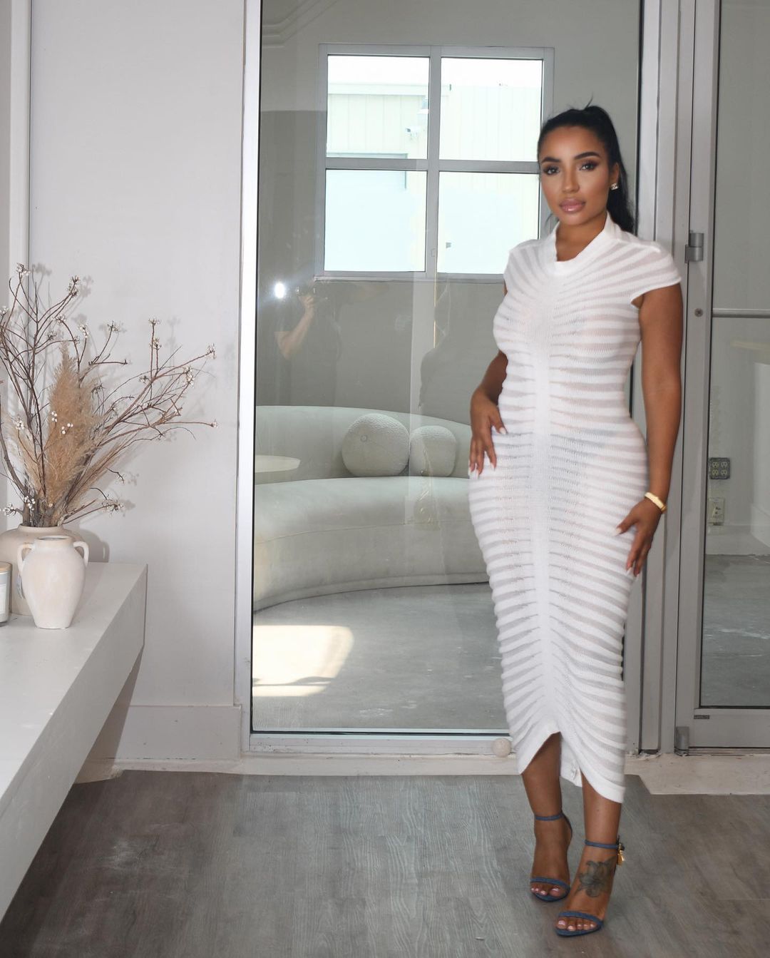 Round Neck Elegant Maxi Dress