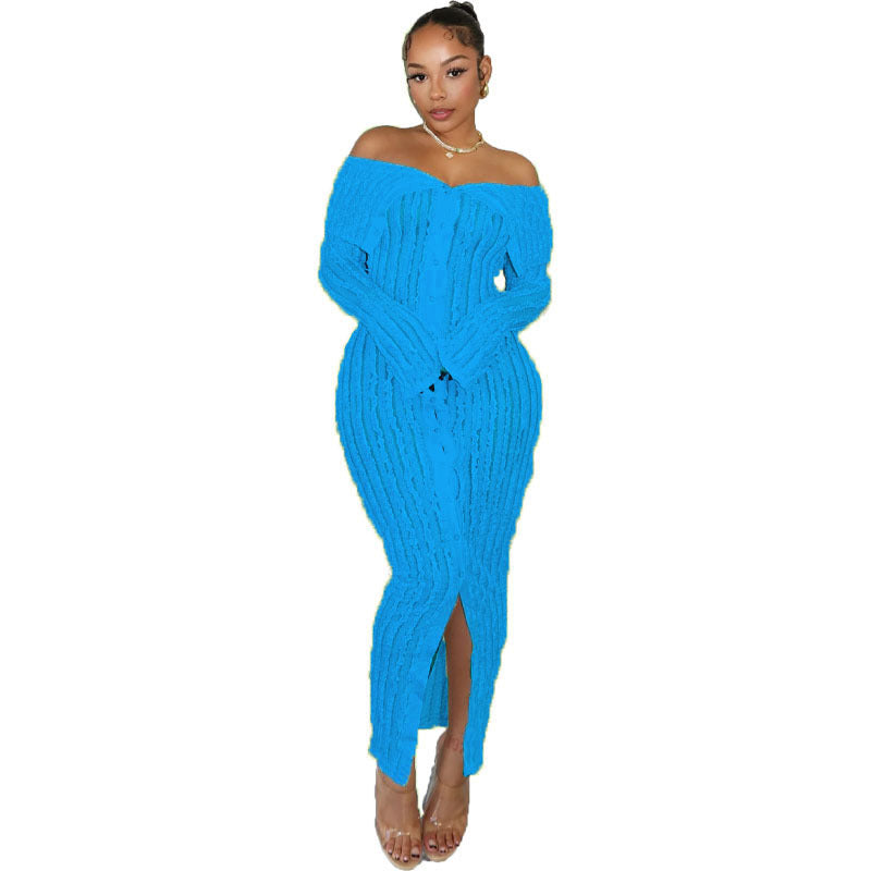 Melody Off Shoulder Mesh Dress