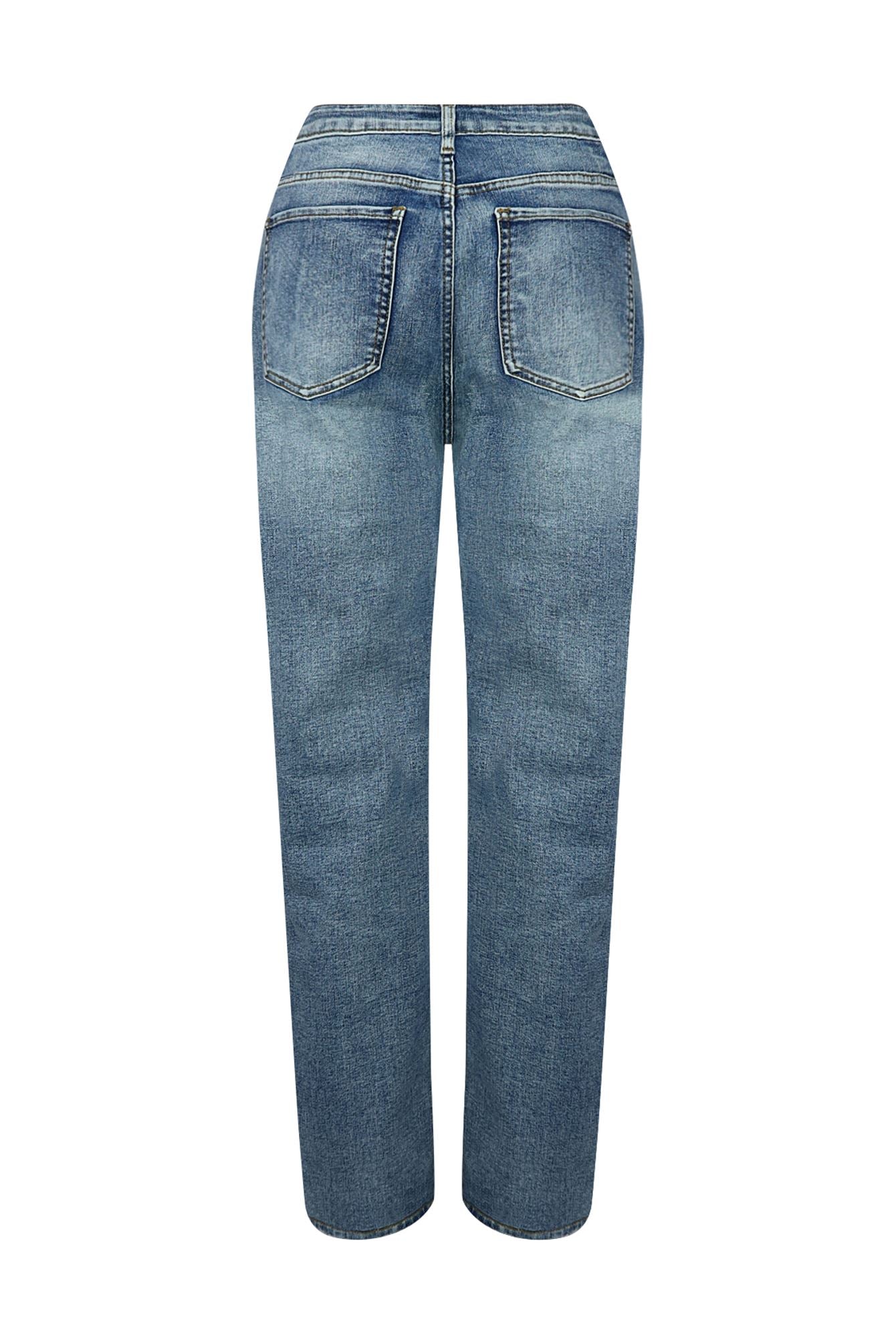 Cross Your Mind Baggy Denim Jeans jeans EDGE