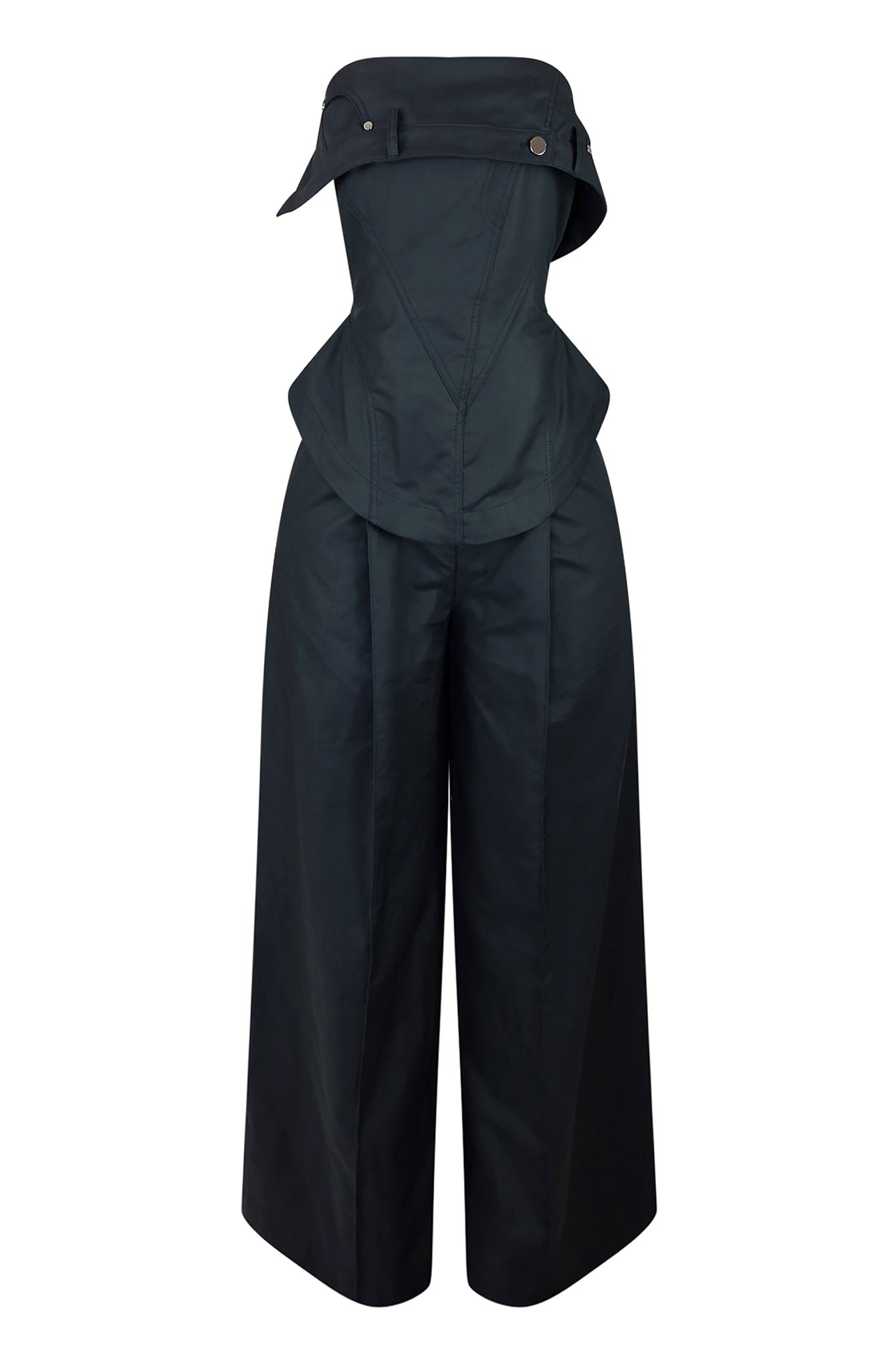 Paige Wide Leg Tube Jumpsuit