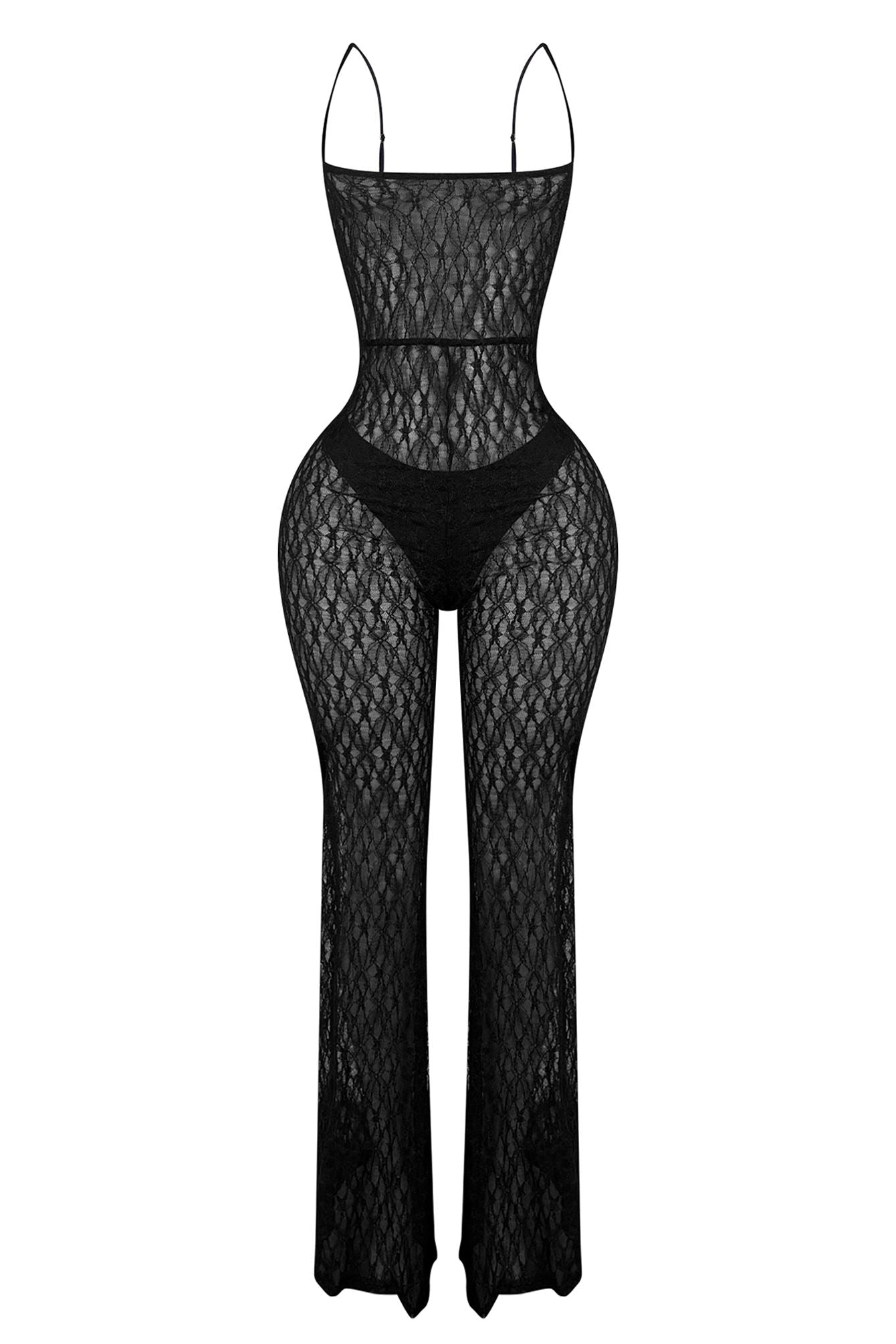 Evening Glow Lace Jumpsuit