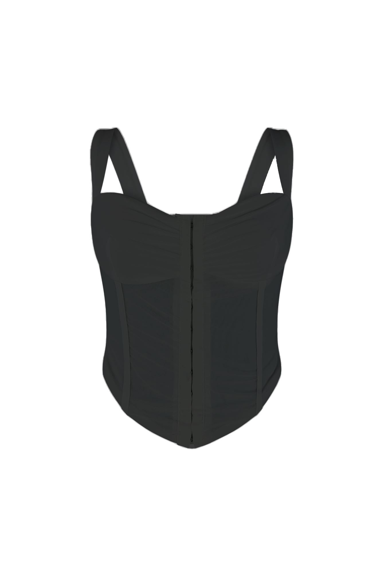 Go Getter Mesh Corset Top Crop Top EDGE