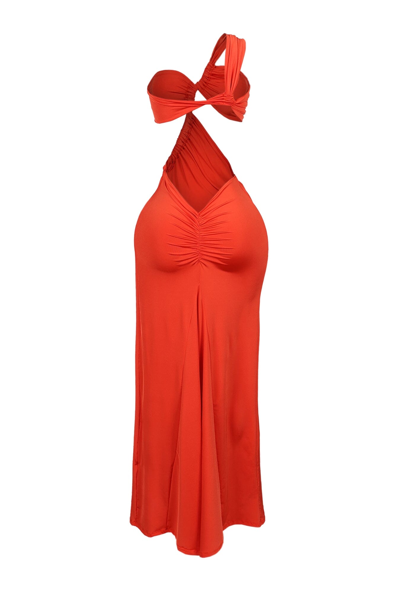 Mallory Cutout One Shoulder Maxi Dress