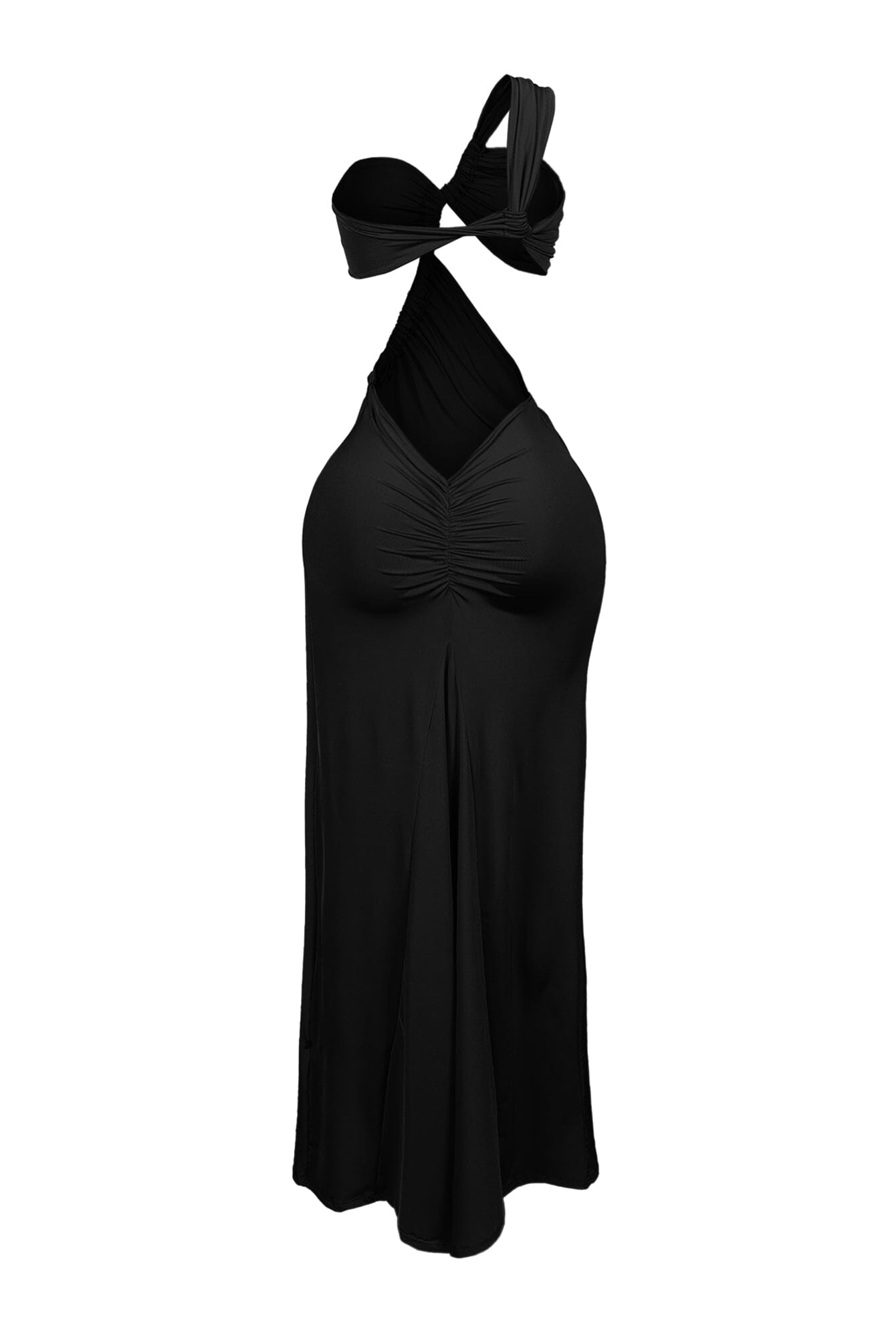 Mallory Cutout One Shoulder Maxi Dress