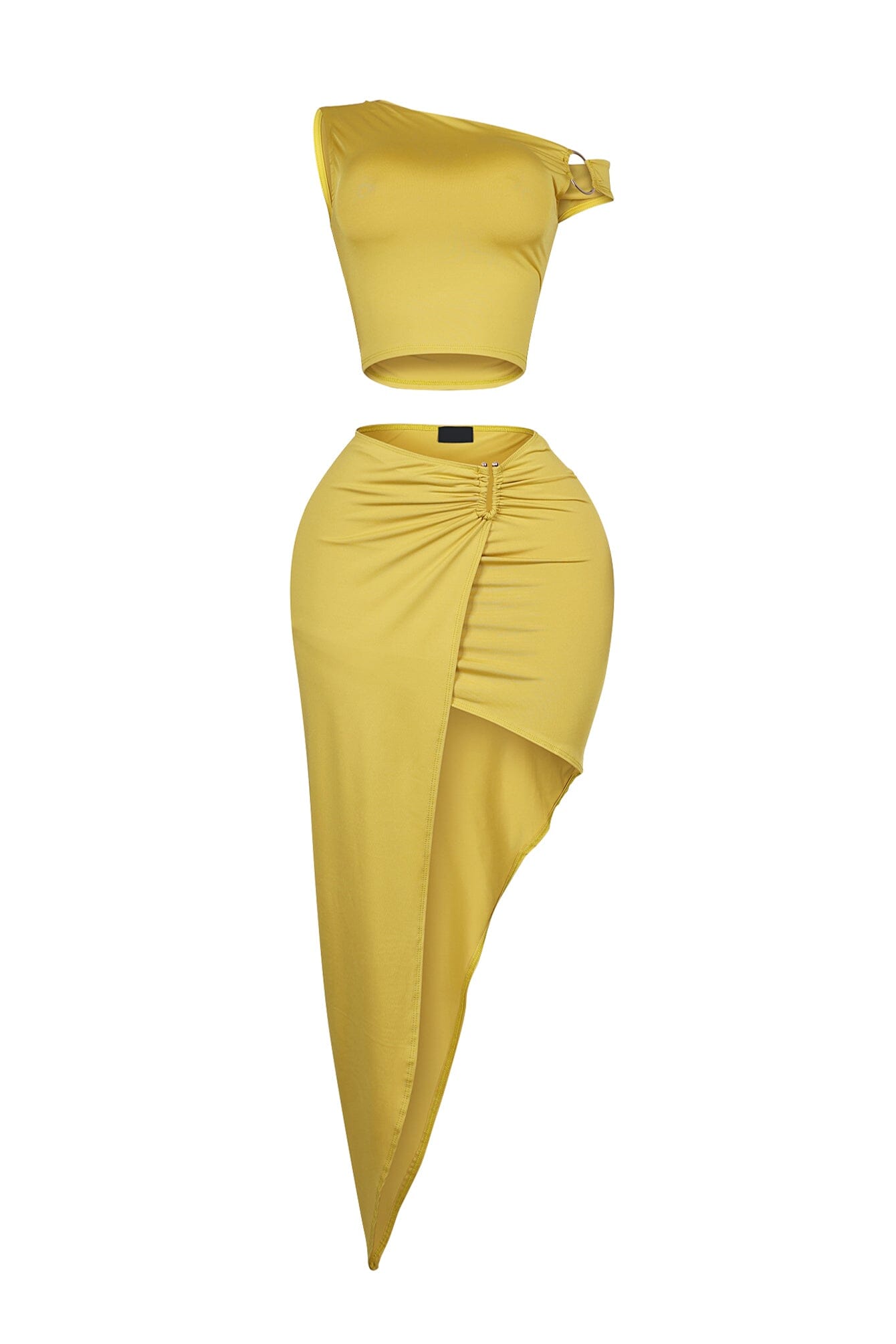 Tiernan Gold Ring Top & Skirt SET