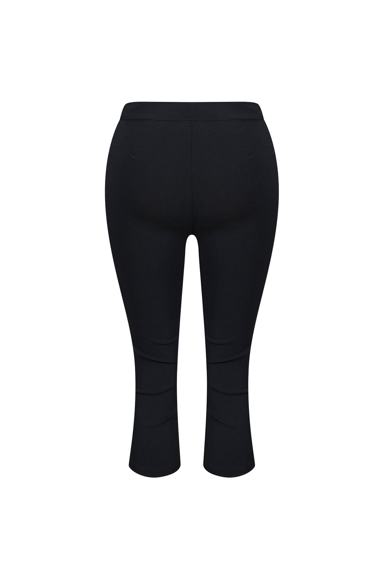 Feminine Fit High Waist Capri Pants