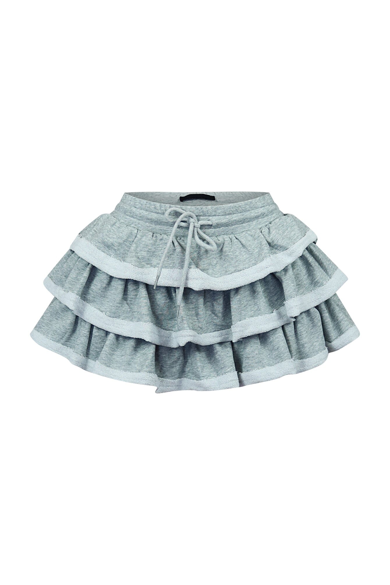 New Rules French Terry Ruffle Skirt