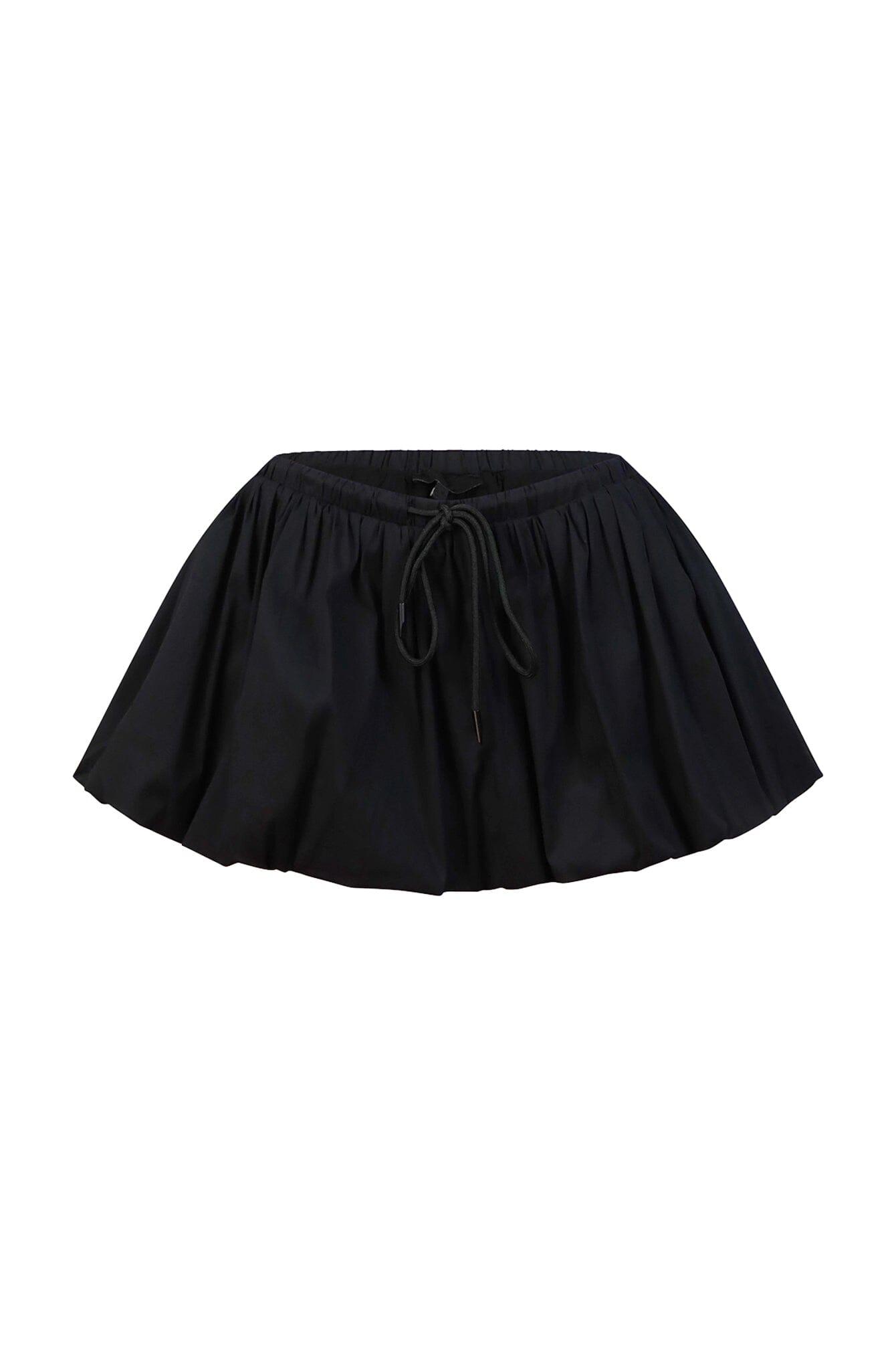 Murphy Bubble Mini Skirt With Drawstring