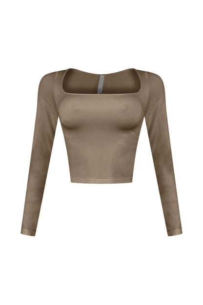 First Time Long Sleeve Basic Top