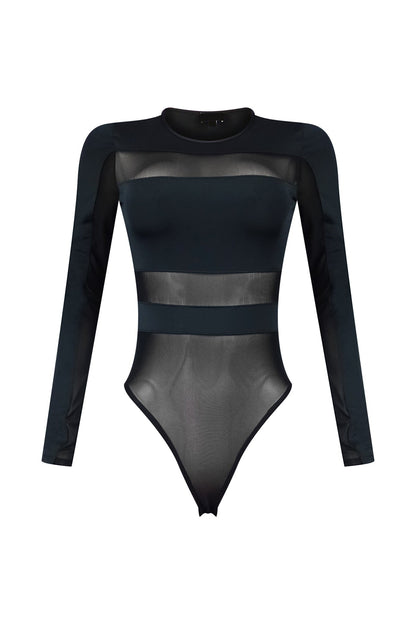 Kleo Mesh Contrast Bodysuit