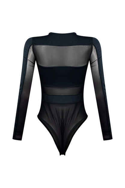 Kleo Mesh Contrast Bodysuit