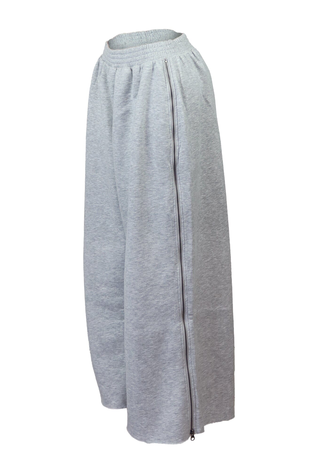 Arie Crop Hoodie Sweater & Wide Leg Zip Pants