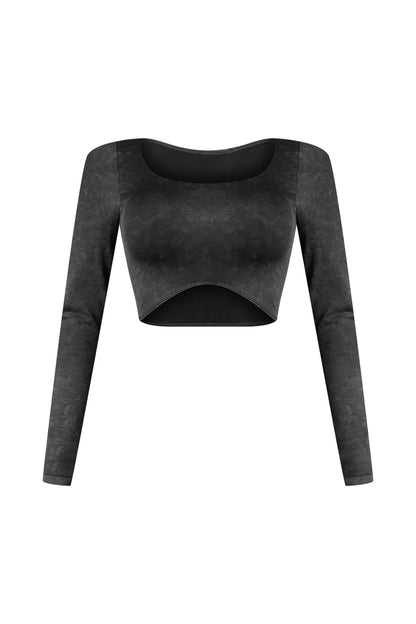Kita Washed Scoop Neck Top