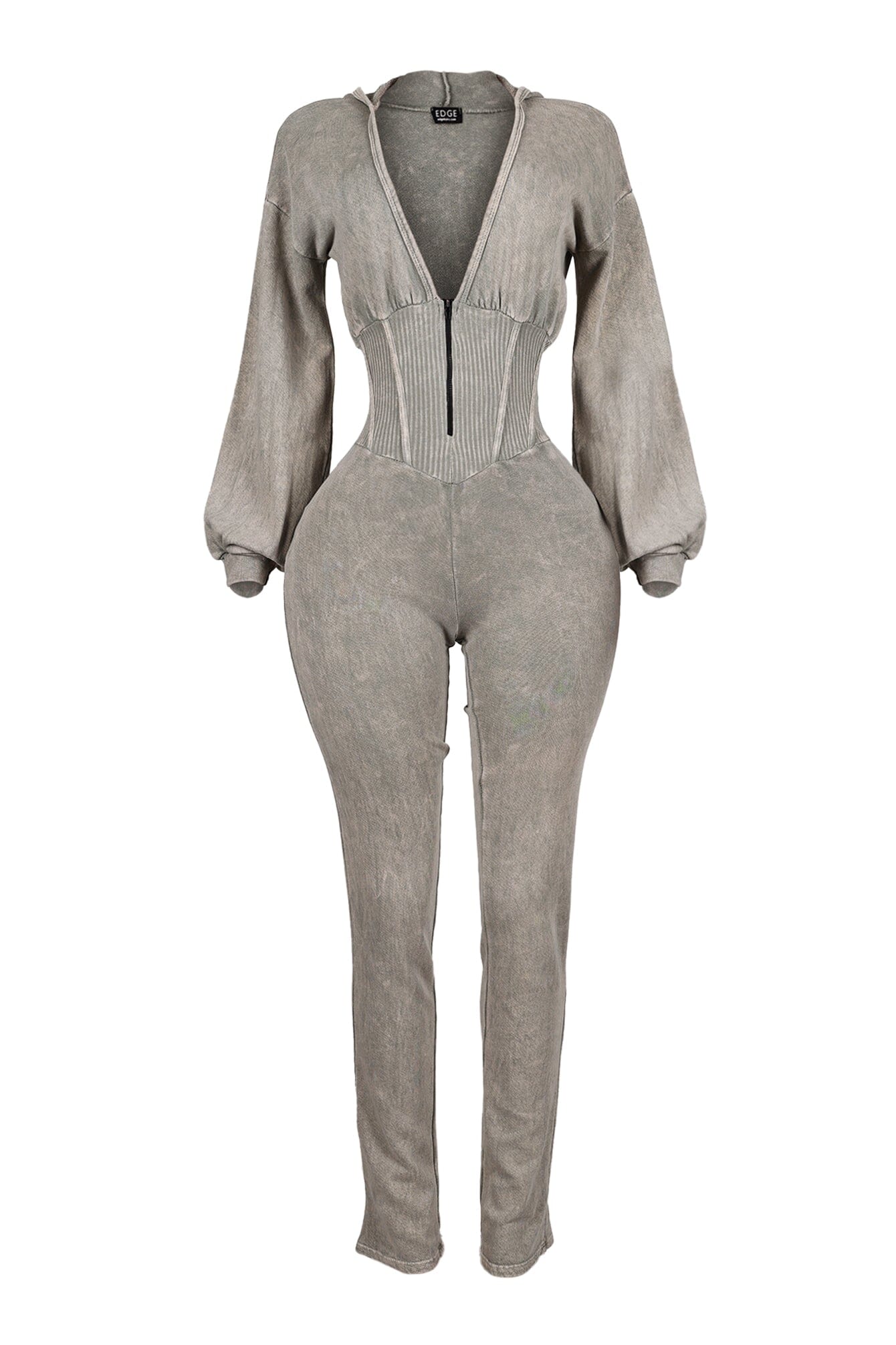 Daniella Mineral Washed Corset Jumpsuit