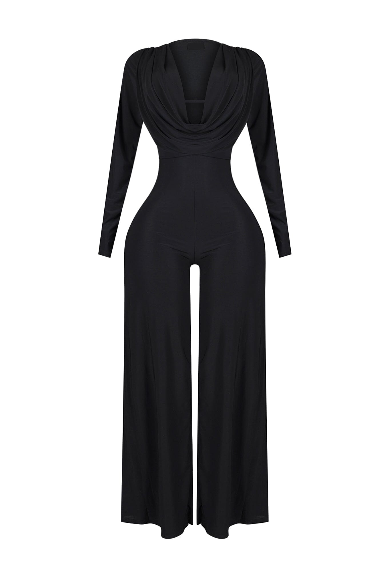 Irina Cowl Neck Wide Leg Jumpsuit