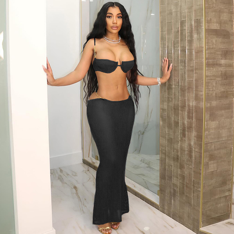 Ebony Skirt Set