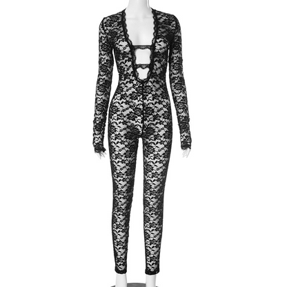 Victoria Lace Jumpsuit