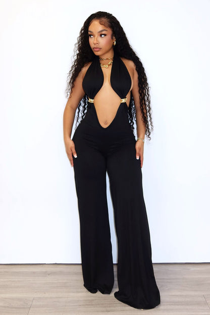 Cabana Multiple Way Halter Jumpsuit