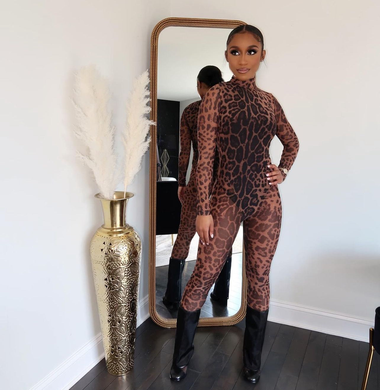 The Leopard Jumpsuit