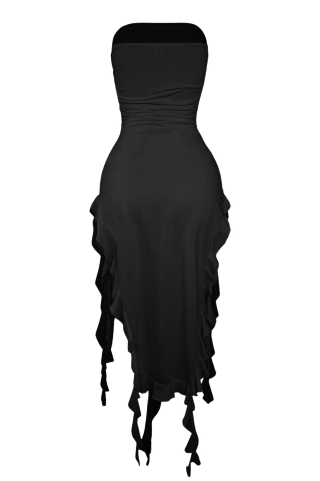 Fallen Angel Ruffle Tube Dress