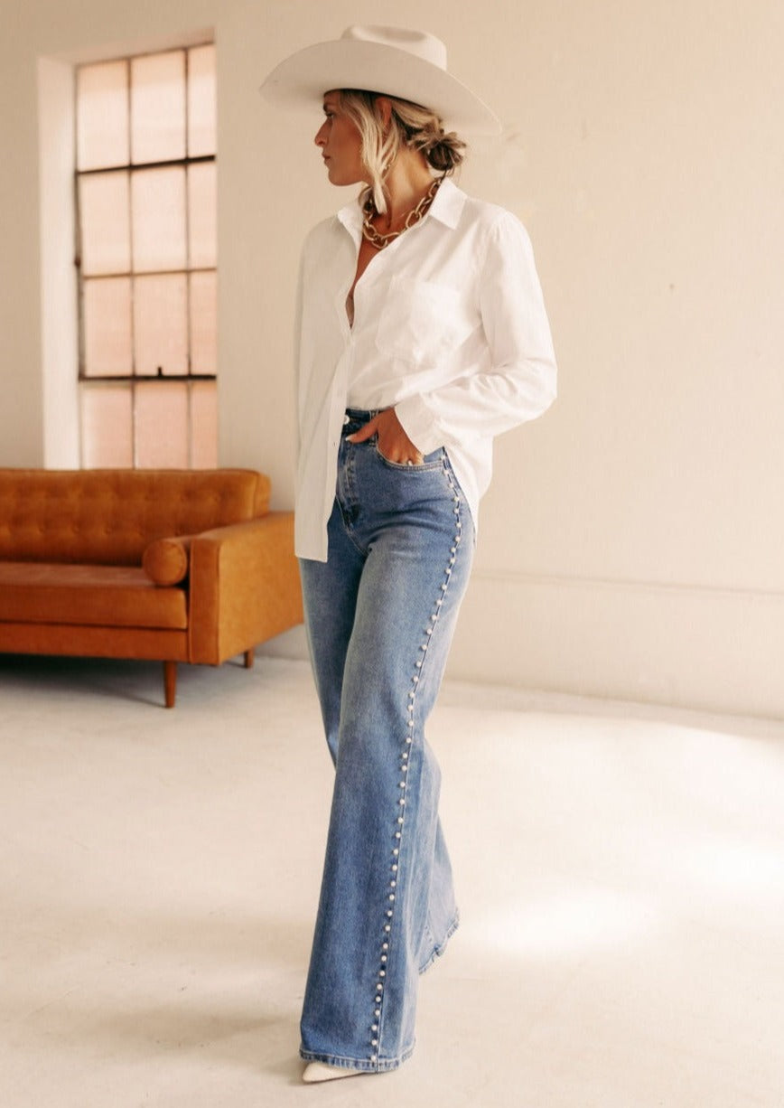 The Josephine Pearl Trouser Jean